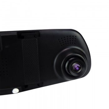 dash camera car dvr camera rear view mirror auto dashcam recorder registrator in car video full hd dash cam Vehicle two camera
