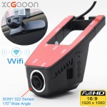 XCGaoon Wifi Car DVR Registrator Digital Video Recorder Camcorder Dash Camera 1080P Night Version Novatek 96655, Cam Can Rotate