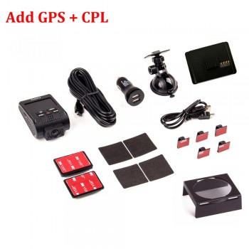 Original VIOFO A119 Pro 2.0 LCD Capacitor 2K 1440P Novatek 96660 HD Car Dash Video Recorder DVR Optional GPS CPL Filter