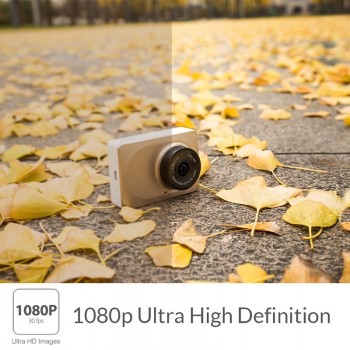 Xiaomi YI Smart Car Dvr Camera 1080P 60fps 165 Degree Detector 2.7 G-sensor Dash Camera ADAS Safe Reminder YI Car DVR