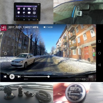 Xiaomi YI Smart Car Dvr Camera 1080P 60fps 165 Degree Detector 2.7 G-sensor Dash Camera ADAS Safe Reminder YI Car DVR