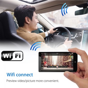 2019 Dash Cam Car DVR Camera Mini WIFI Digital Registrar Video Recorder DashCam Auto Camcorder Wireless DVR Monitor S6000