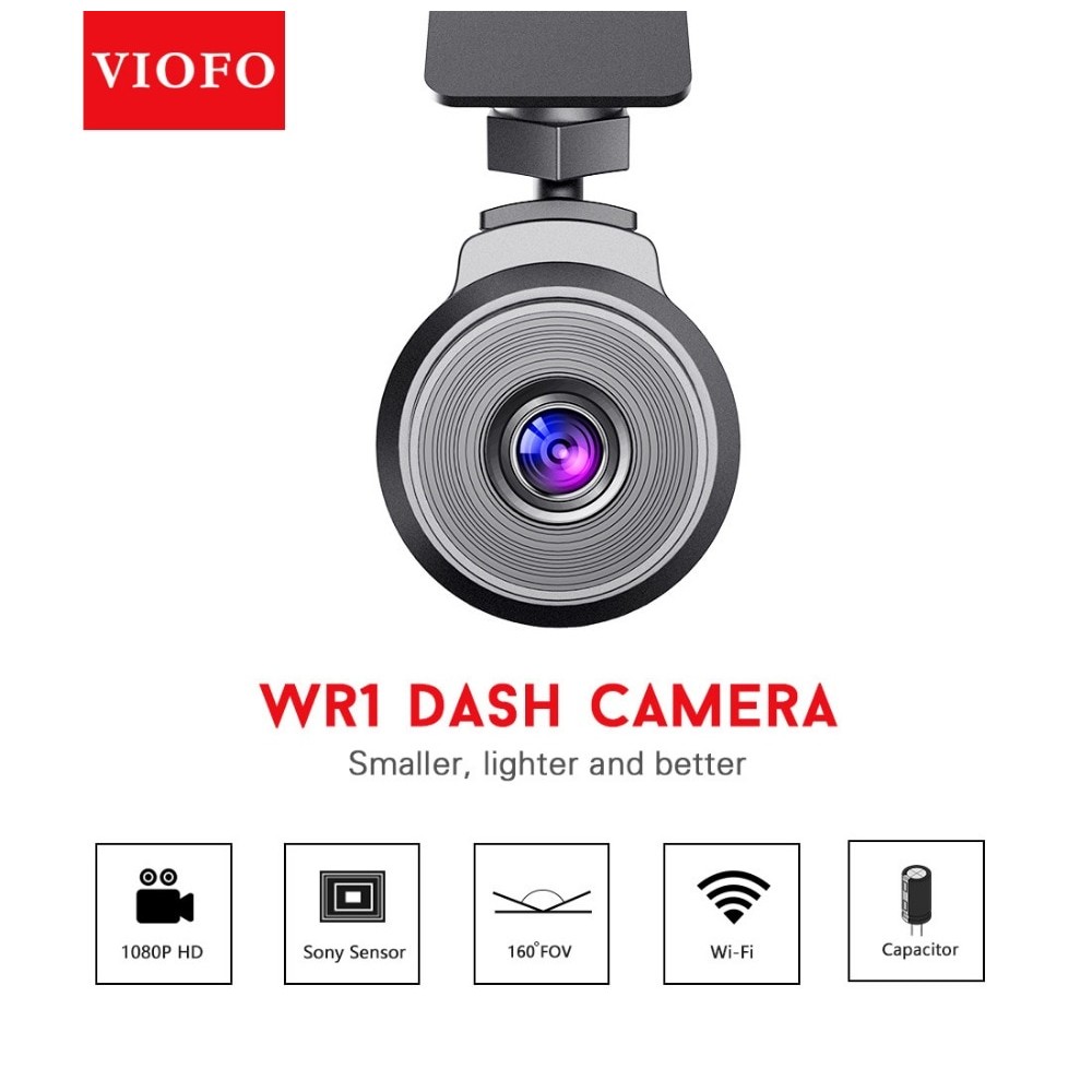 Original Viofo WR1 Wifi Car DVR Full HD 1080P Dash Camera Recorder Novatek 96655 160 Wide Angle With Cycle Recording Dash Cam