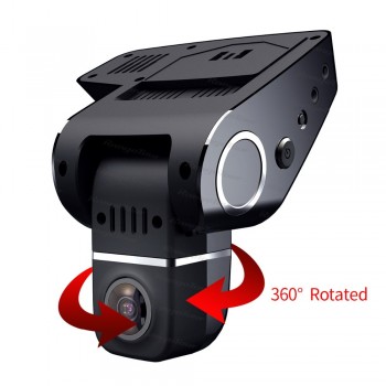 Range Tour C10s Plus Mini Car DVR 360 Degree Rotated Dash Cam Dual lens  Front 1080P Rear 480P Video Recroder 2 Screen Display