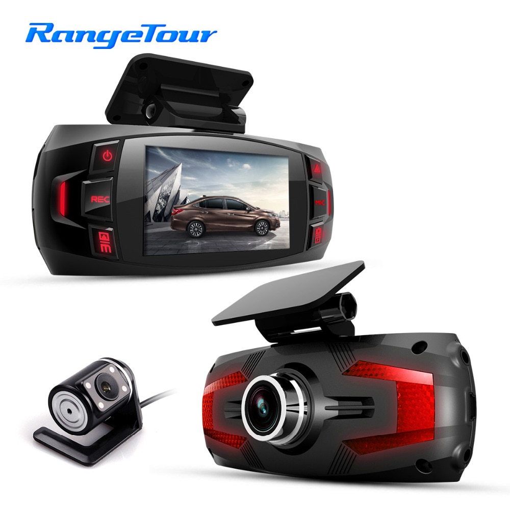 Range Tour Z4 Plus Dual Lens car dvr 1080p Car Dashboard  Camera 2.7 LCD 170 Degree Dash Cam with Rear Dashcam Video Recorder