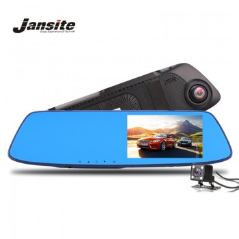 Jansite Night Vision Car Camera Dvr Blue Review Mirror Digital Video Recorder Auto Registrator Camcorder Dash Cam Full HD 1080P