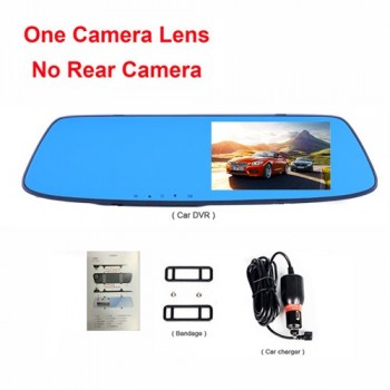 Jansite Night Vision Car Camera Dvr Blue Review Mirror Digital Video Recorder Auto Registrator Camcorder Dash Cam Full HD 1080P