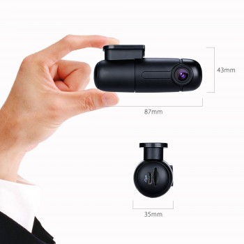 Blueskysea B1W 1080P IMX323 Novatek GM8135S Mini WiFi Car Camera DVR Camera H.264 360degree MP4 Rotate Capacitor G-Sensor