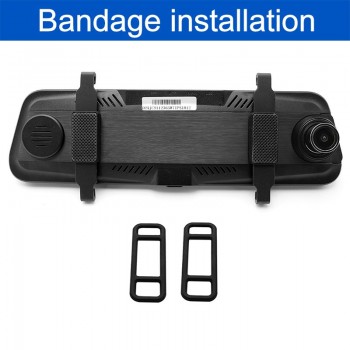 GreenYi Car DVR 9.68 IPS Rear View Mirror Monitor Full HD 1080P Night Vision Dash Cam Camera Auto Driving Recorder G-sensor