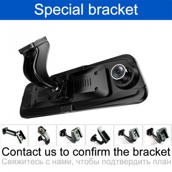 GreenYi Car DVR 9.68 IPS Rear View Mirror Monitor Full HD 1080P Night Vision Dash Cam Camera Auto Driving Recorder G-sensor