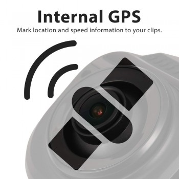 Rexing V1P Pro Dual 1080p Full HD Front and Rear 170 Degree Wide Angle Wi-Fi Car Dash Cam with Built-in GPS Logger