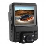 GS65H Arrival Novatek 96655 Dual Lens Car DVR 2.4 Display Camera 1920x1080P Full HD Dash Cam Built-in GPS Focus Night Vision