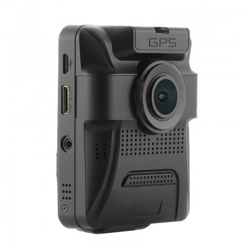 GS65H Arrival Novatek 96655 Dual Lens Car DVR 2.4 Display Camera 1920x1080P Full HD Dash Cam Built-in GPS Focus Night Vision