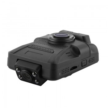 GS65H Arrival Novatek 96655 Dual Lens Car DVR 2.4 Display Camera 1920x1080P Full HD Dash Cam Built-in GPS Focus Night Vision