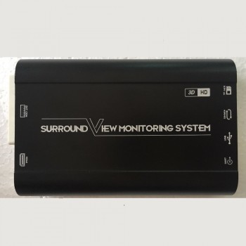 Newest 3D HD Surround View Monitoring System 360 Degree Driving Bird View Panorama Car Cameras 4-CH DVR Recorder with G sensor