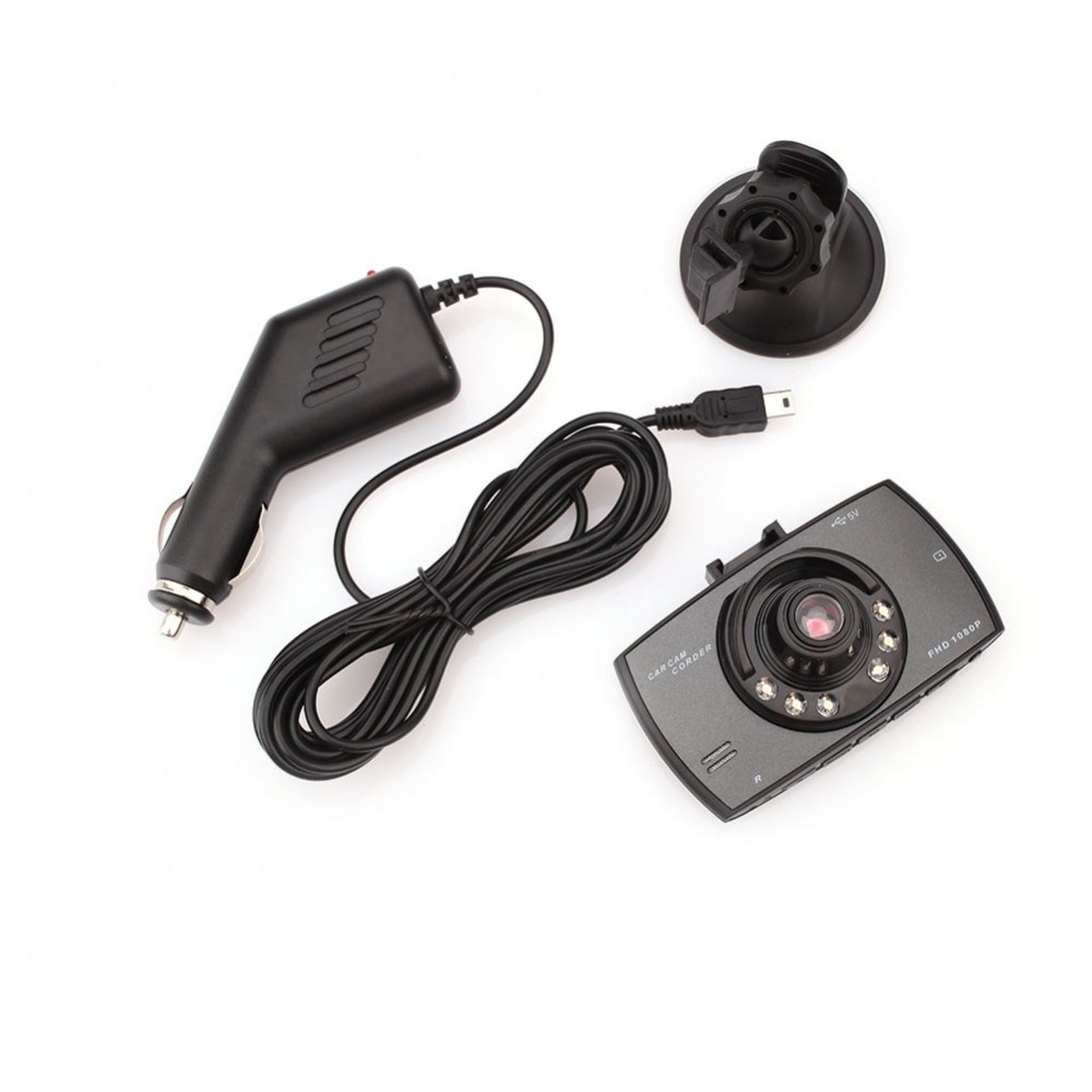New 2.4 Inch H300 Driving Recorder Vehicle White Light Car Accessories