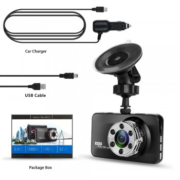 Eaglecam Car DVR Full HD 1080p Novatek 96650 Car Camera Recorder Black Box 170 Degree 6G Lens Supper Night Vision Dash Cam