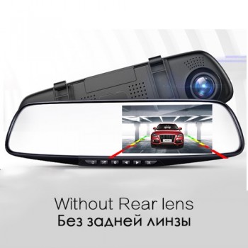 pluseye 4.3 inch Car Dvr detector Camera Blue Review Mirror DVR Digital Video Recorder Auto Camcorder Dash Cam FHD 1080P