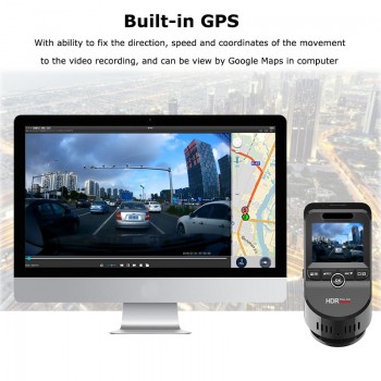 Maozua Car Dash Cam 2160P 4K Ultra HD with 1080P Rear Camera WiFi GPS Logger ADAS Dual Lens Dashcam Car DVR Night Vision