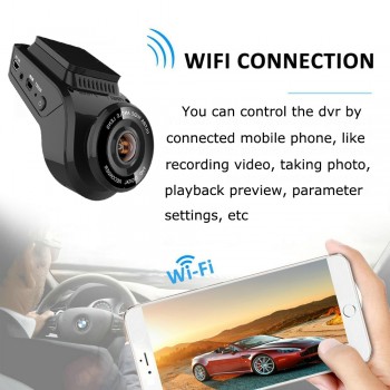 Maozua Car Dash Cam 2160P 4K Ultra HD with 1080P Rear Camera WiFi GPS Logger ADAS Dual Lens Dashcam Car DVR Night Vision