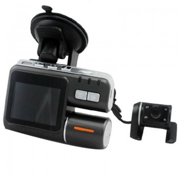 JaJaBor Car DVR Dual Camera i1000 Dual Lens Full HD 1080P 2.0LCD 1200Mg Dash Cam Rear View Camera Video Recorder