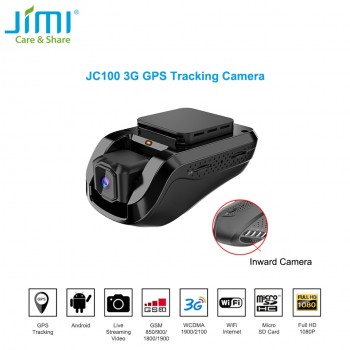Jimi Unique JC100 3G Smart GPS Tracking Dash Camera Car Live Stream Video Recorder amp; Monitoring by PC Free Mobile APP
