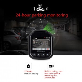 Full HD 1080p Dash Cam 170 degrees mini 1.5 LCD Screen Dashboard Camera,with SONY Sensor Night Vision,Loop Recording,G-Sensor