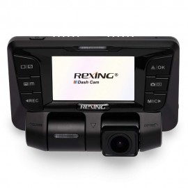 Rexing V2 4K car dvr Front Back Dual Channel Full HD 1080p Wi-Fi Ultra Wide Angle Dash Cam LCD Screen Cars, Uber, Taxi