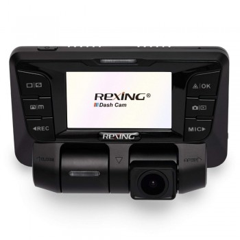 Rexing V2 4K car dvr Front Back Dual Channel Full HD 1080p Wi-Fi Ultra Wide Angle Dash Cam LCD Screen Cars, Uber, Taxi