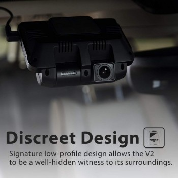 Rexing V2 4K car dvr Front Back Dual Channel Full HD 1080p Wi-Fi Ultra Wide Angle Dash Cam LCD Screen Cars, Uber, Taxi