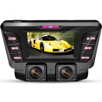 Rexing V2 4K car dvr Front Back Dual Channel Full HD 1080p Wi-Fi Ultra Wide Angle Dash Cam LCD Screen Cars, Uber, Taxi