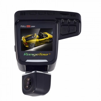 Dual Lens Dash Camera C10s Plus Car DVR Cam Full HD 1080P 2.0 Inch LCD 170 G-Sensor Video Recorder Parking mode night vision