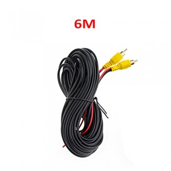 6M 10M 15M 20M RCA Video Cable For Rear View Camera with Video Trigger Wire, 6M~20M Rearview Camera Cable For Parking Monitor