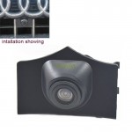 Night vision HD CCD car font logo emblem camera wide angel night visison for auto audi Q5 2013 car front camera