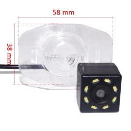 Winnida Car CCD 8LED Night Vision Reverse Parking Waterproof Rear View Camera For TOYOTA Corolla 2007 - 2013