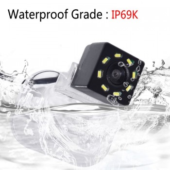 Winnida Car CCD 8LED Night Vision Reverse Parking Waterproof Rear View Camera For TOYOTA Corolla 2007 - 2013
