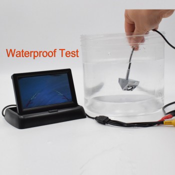 XCGaoon R1 CCD Car Rear View Camera Waterproof ( IP67 ) Wide Angle 4 IR LED Night Vision Car Backup Camera Parking Assistance