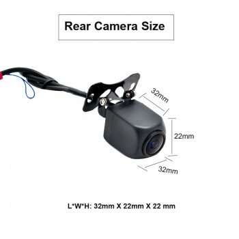 HD Night Vision rear camera with 5.7 meters cable+0.1 Lux vehicle camera+IP67 Waterproof back cam for Phisung Android Car DVR