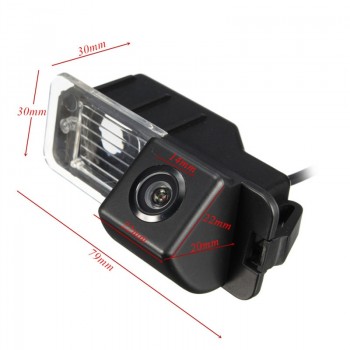 Kroak Car Rear View Backside Reverse Camera For Volkswagen For VW/ For Polo V/Golf 6/Passat CC 2008-2014 Night Vision