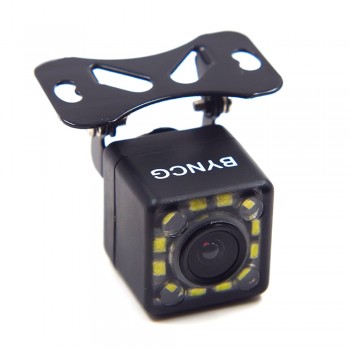 BYNCG WG-12LEDs NEW 12 LEDs Night Wide View Angle Parking Assistance Car Camera Universal Waterproof HD CCD Car Rear View Camera