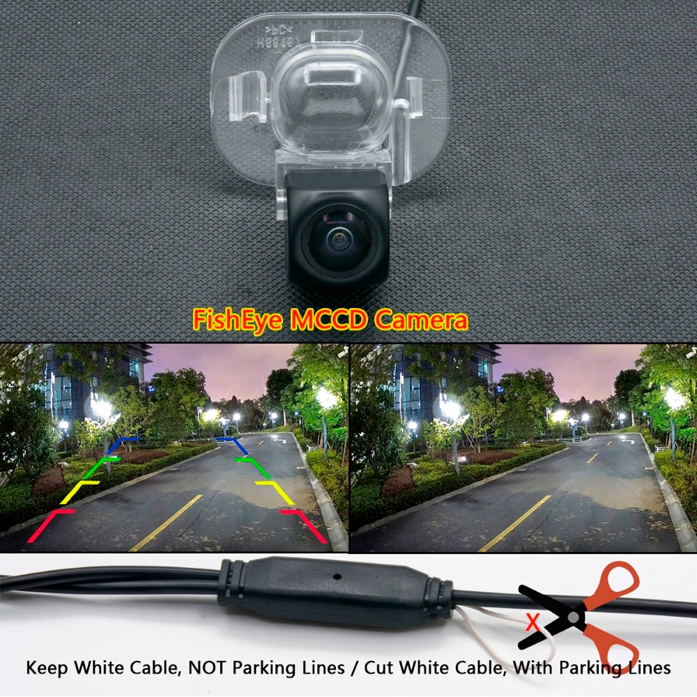 Fisheye MCCD 1080P Starlight Car Parking Mirror Monitor Rear view Camera For Hyundai Accent Verna Solaris Sedan Kia Forte RIO K2