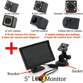 Fisheye MCCD 1080P Starlight Car Parking Mirror Monitor Rear view Camera For Hyundai Accent Verna Solaris Sedan Kia Forte RIO K2