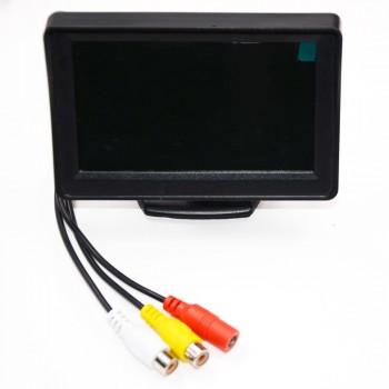 Car Monitor 4.3 inch TFT LCD  Car Rear View Camera Metal body Car Rearview Camera Monitor Mini Car Parking Reverse Backup Camera
