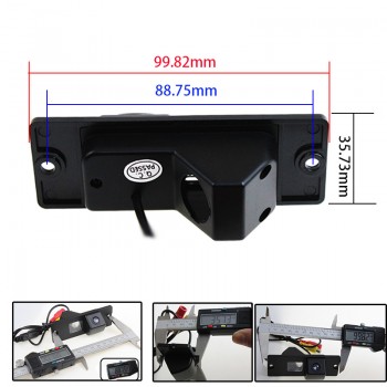 Car Reverse Back up Parking Rear view Camera Dynamic Line 4-layer Glass lens Night Vision For Mitsubishi Pajero V3 V93