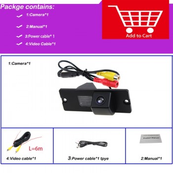 Car Reverse Back up Parking Rear view Camera Dynamic Line 4-layer Glass lens Night Vision For Mitsubishi Pajero V3 V93