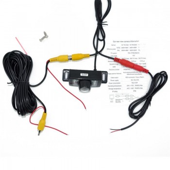 7LED Night Vision Car CCD Rear View Camera With 4.3 inch Color LCD Car Video Foldable Monitor Camera Auto Parking Assistance
