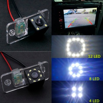 For Audi S5 Q7 A8 A6 A6L A8 A4 A3 Car Full HD 1280*720 1000TV Starlight Backup Rear View Camera Parking Backup Monitor Wireless