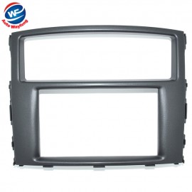 2 Din Special Car Audio Refitting Frame,Fascia, Dash Kit, Radio Frame, DVD Panel for Mitsubishi Pajero (Montero), 2 DIN