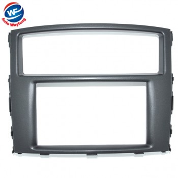 2 Din Special Car Audio Refitting Frame,Fascia, Dash Kit, Radio Frame, DVD Panel for Mitsubishi Pajero (Montero), 2 DIN