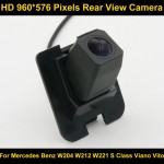PAL HD 960*576 Pixels Parking Rear view Camera For Mercedes Benz W204 W212 W221 S Class Viano Vito 2010 2011 2012 S600 S550 S500